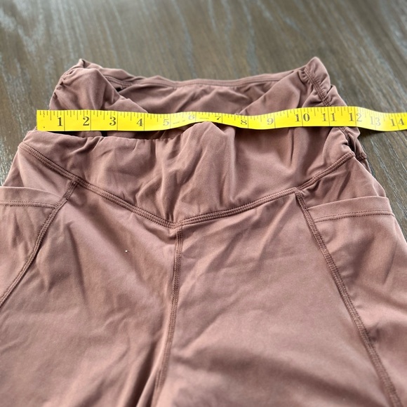 Flare leggings spandex pants sporty athleisure - Picture 8 of 10